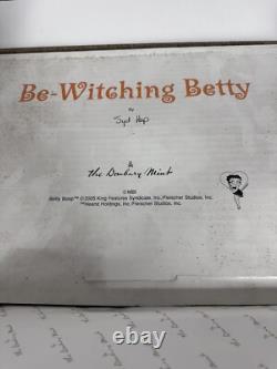Vintage Danbury Mint Halloween Bewitching Porcelain Collector Doll Org Box BLHN