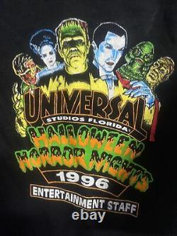 Vintage Deadstock! Halloween Horror Nights VI 96 Size M! Event Staff! Rare