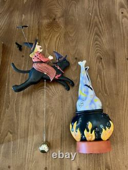 Vintage Department 56 Halloween Witch Rocker 56.33794 Very Rare
