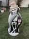 Vintage Don Featherstone Blow Mold Halloween Skeleton Cape Top Hat 33 Inch Rare