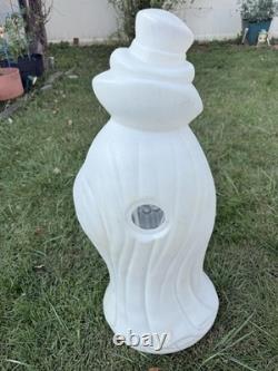 Vintage Don Featherstone Blow Mold Halloween Skeleton Cape Top Hat 33 Inch RARE