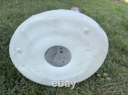 Vintage Don Featherstone Blow Mold Halloween Skeleton Cape Top Hat 33 Inch RARE