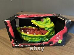 Vintage Don Post Studios Halloween Decoration Plant Monster Candy Dish Rare 1999