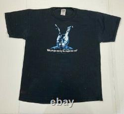 Vintage Donnie Darko Evil Bunny Movie Promo Delta T-Shirt 2001 Medium Adult Rare