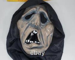 Vintage Fun World Div. Textured Horror Mask Halloween Mask RARE with tags