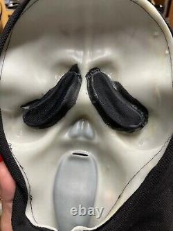 Vintage GEN 1 SCREAM Ghost Face Mask FUN WORLD DIV Rare Glow In The Dark 90s
