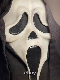 Vintage GEN 1 SCREAM Ghost Face Mask FUN WORLD DIV Rare Glow In The Dark 90s