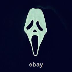 Vintage Ghostface Mask Easter Unlimited (T) Stamp Scream Rare Glow In The Dark
