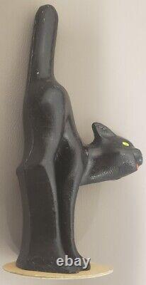 Vintage Gurley Candle (BLACK CAT) Halloween RARE