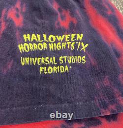 Vintage HALLOWEEN HORROR NIGHTS 1999 Universal Studios T Shirt XL Rare Mummy