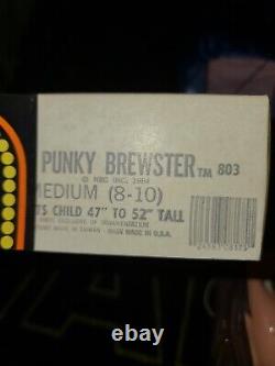 Vintage Halloween 1984 Punky Brewster Ben Cooper Costume RARE Famous Faces