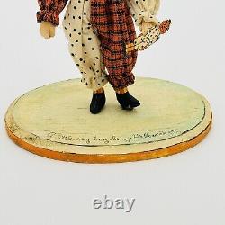Vintage Halloween Bethany Lowe Allen Cunningham Scarecrow Figure SUPER RARE