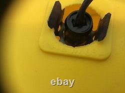 Vintage Halloween Blinky Glow Lite Witch/Black Cat & Bat Blow Mold Light RARE