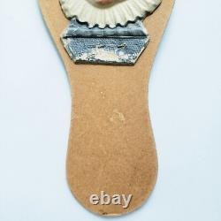 Vintage Halloween Dual-sided Clapper Noisemaker Clown Germany 1920's Very Rare