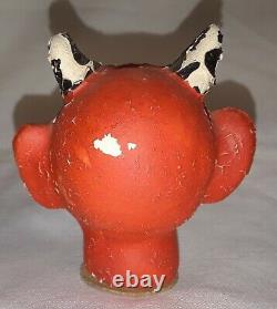Vintage Halloween German Candy Container 1920's RARE Devil Head