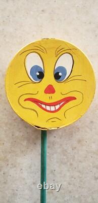 Vintage Halloween German Jack O Lantern Shaker Noisemaker 1920's Rare Find