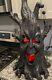 Vintage Halloween Haunted Spooky Tree Electric Rolling Flames Heavyweight Rare