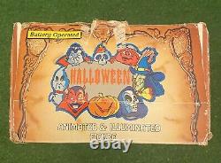 Vintage Halloween Holiday Creations Animated Scarecrow Rare 1993 EUC TESTED