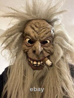 Vintage Halloween Latex mask Super Rare Spooky Monster Smoking Like Don Post