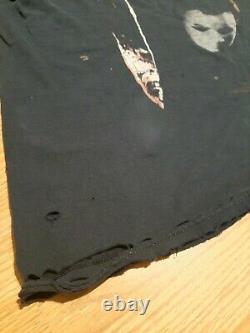 Vintage Halloween Michael Myers Dbl Sided Shirt'06 RARE Distressed (Anvil)
