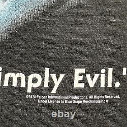 Vintage Halloween Michael Myers Movie Shirt Adult XL Purely and Simply Evil RARE