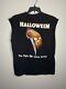 Vintage Halloween Michael Myers Shirt Adult Xl Purely & Simply Evil Rare Cutoff