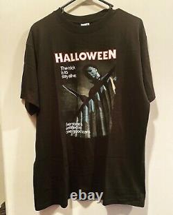 Vintage Halloween Movie Shirt Horror Size Large Michael Myers Early 2000s Rare