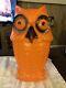 Vintage Halloween Owl Blow Mold Light- Excellent Used Condition. Rare Piece
