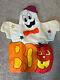 Vintage Halloween Stuffable Friendly Ghost Boo Character Super Rare New