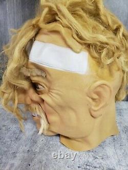 Vintage Hulk Hogan Large Latex Mask WWF 1980's Cesar RARE