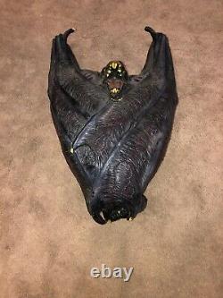 Vintage Latex Bat Halloween Rare Htf Spirit Halloween Morbid Gemmy prop detail