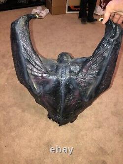 Vintage Latex Bat Halloween Rare Htf Spirit Halloween Morbid Gemmy prop detail