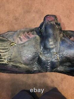 Vintage Latex Bat Halloween Rare Htf Spirit Halloween Morbid Gemmy prop detail