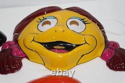 Vintage McDonald's Plastic Halloween Mask Full Set Rare Australia Ronald, Grimac