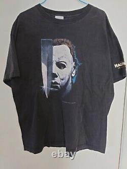 Vintage Michael Myers Halloween 20 Years anniversary vintage t shirt XL RARE