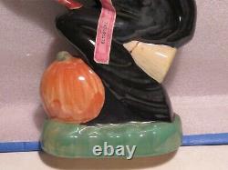 Vintage Michter's Whiskey Green Witch Decanter Rare Perfect Halloween Display