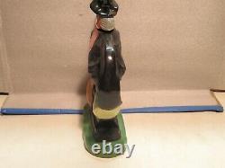 Vintage Michter's Whiskey Green Witch Decanter Rare Perfect Halloween Display