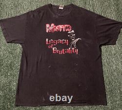Vintage Misfits Shirt Band Tee Legacy Of Brutality Nirvana Cradle Halloween RARE