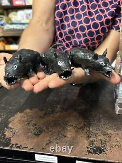 Vintage Monster Horrible Rats Store Display Lot Of 24 Rats RARE SEALED BOX gross