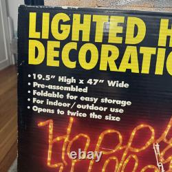 Vintage Mr. Christmas Happy Halloween 1995 Target Exclusive Rare Light Up