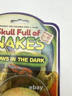 Vintage NOS 1983 ARCO A Skull Full of Snakes Halloween Horror Toy RARE