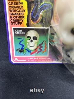 Vintage NOS 1983 ARCO A Skull Full of Snakes Halloween Horror Toy VERY RARE! #3