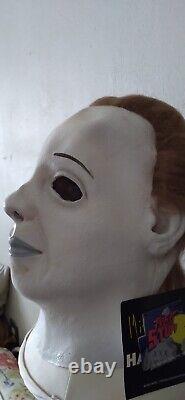 Vintage NWT Illusive Concepts Latex Michael Myers? Halloween Mask? Uncut Rare