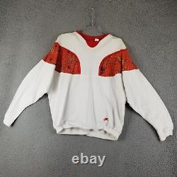 Vintage Nike Crew Neck Sweater Adult Medium Halloween 22X26 Boxy Sweatshirt Rare