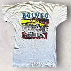 Vintage Oingo Boingo Alive Halloween Party 89 Irvine Meadows Tee Small White