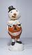 Vintage Pacific Rim Bobble Head Snowman Jack-o-lantern Halloween Figure Rare