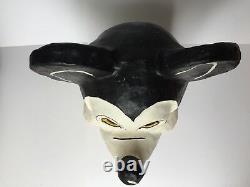 Vintage Paper Mache Mask Head Mouse Not Disney Mickey HAND MADE WOW RARE