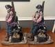 Vintage Pirate Skeleton Paper Magic Group Halloween Molds 1997 Set Of 2 Rare
