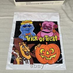 Vintage RARE Cereal Monsters Halloween Trick or Treat 20 Bags BOX STORE DISPLAY