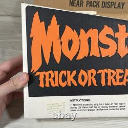 Vintage RARE Cereal Monsters Halloween Trick or Treat 20 Bags BOX STORE DISPLAY